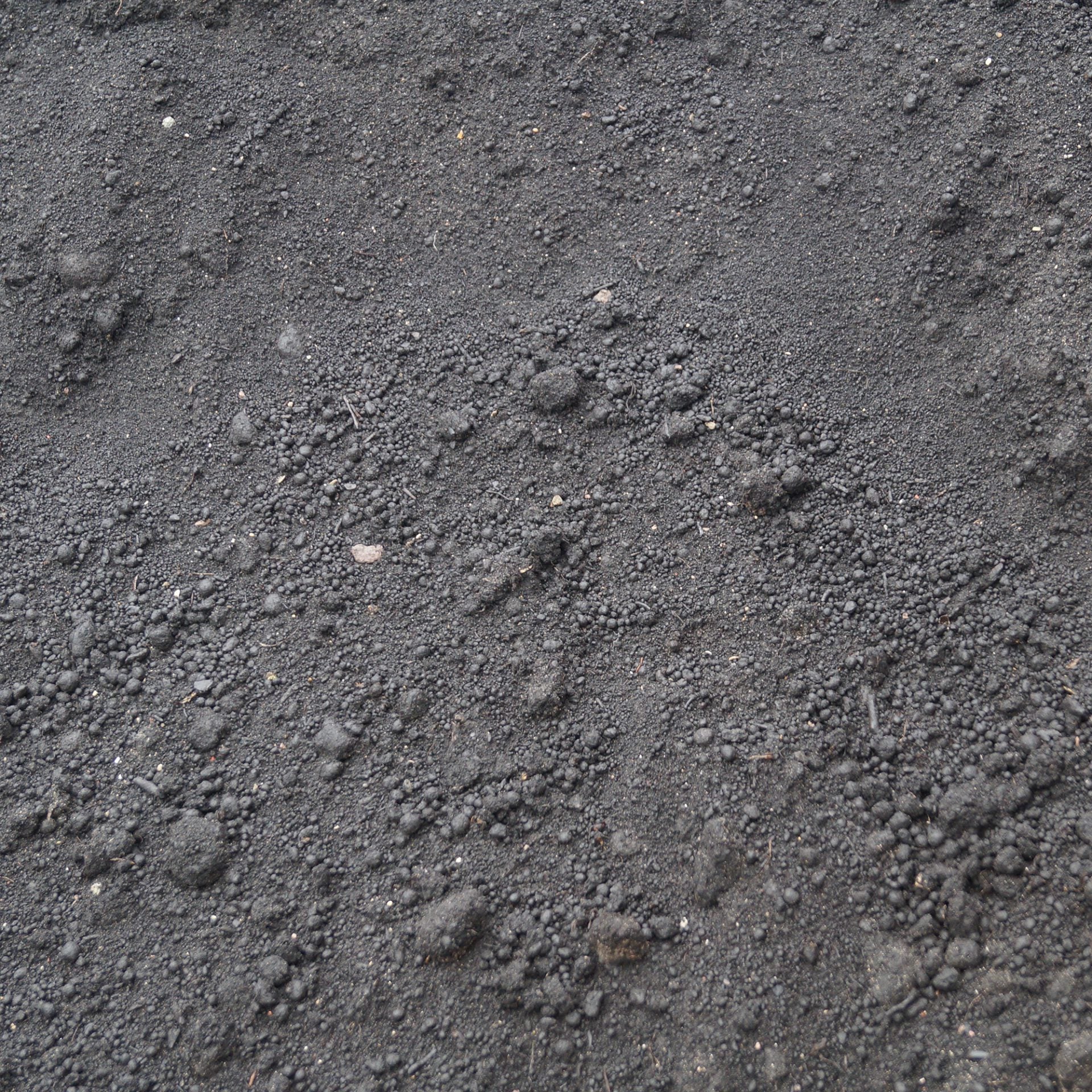 Zwarte grond tuinaarde