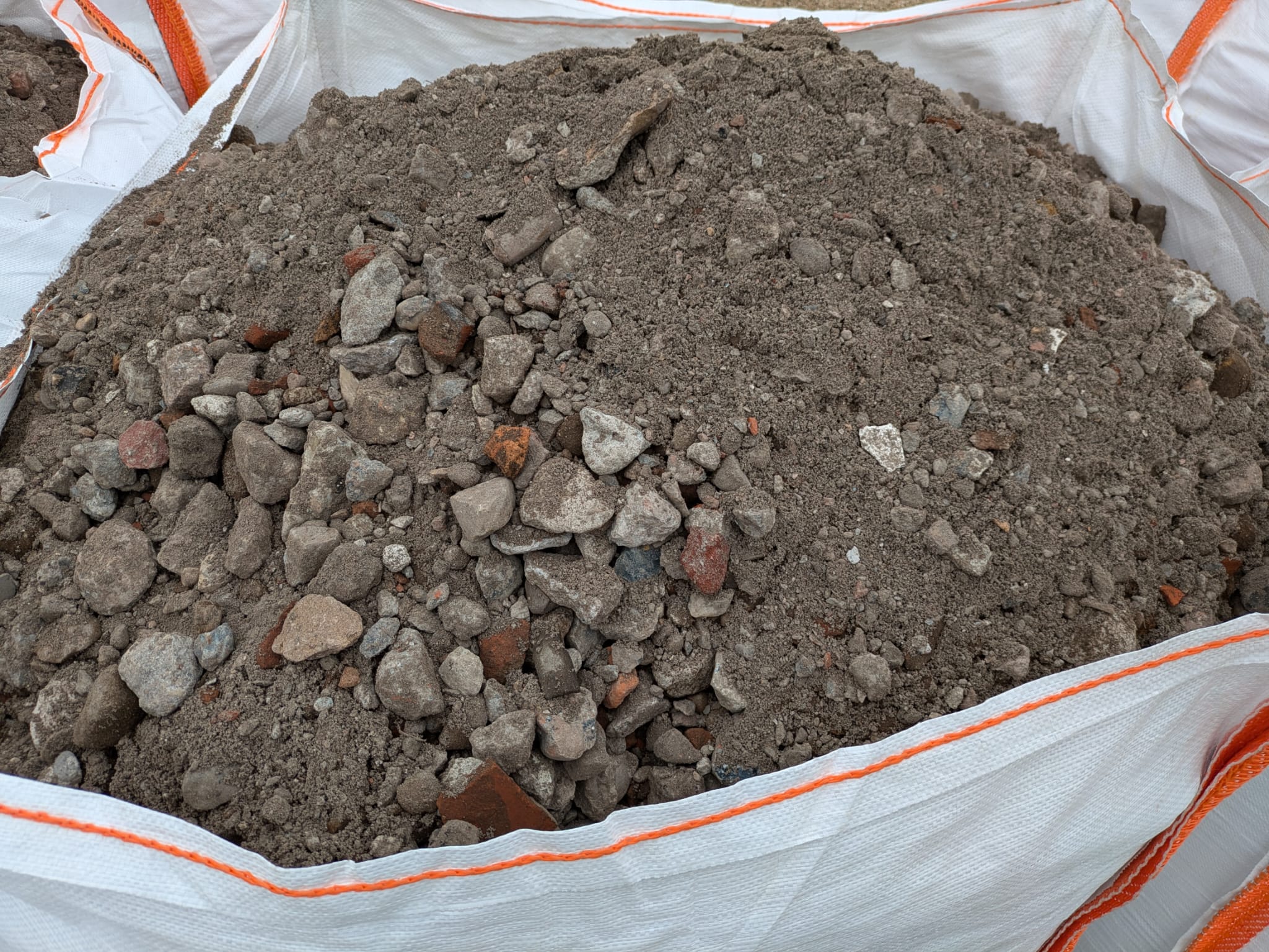 BigBag met menggranulaat/puinkorrel